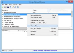 Hosted Network Starter