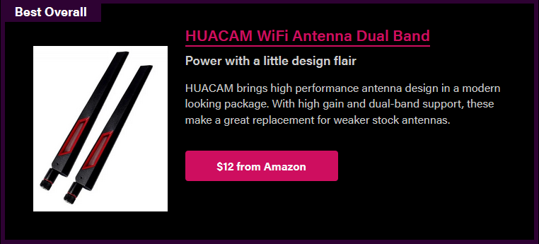 HUACAM WiFi Antenna Dual Band2