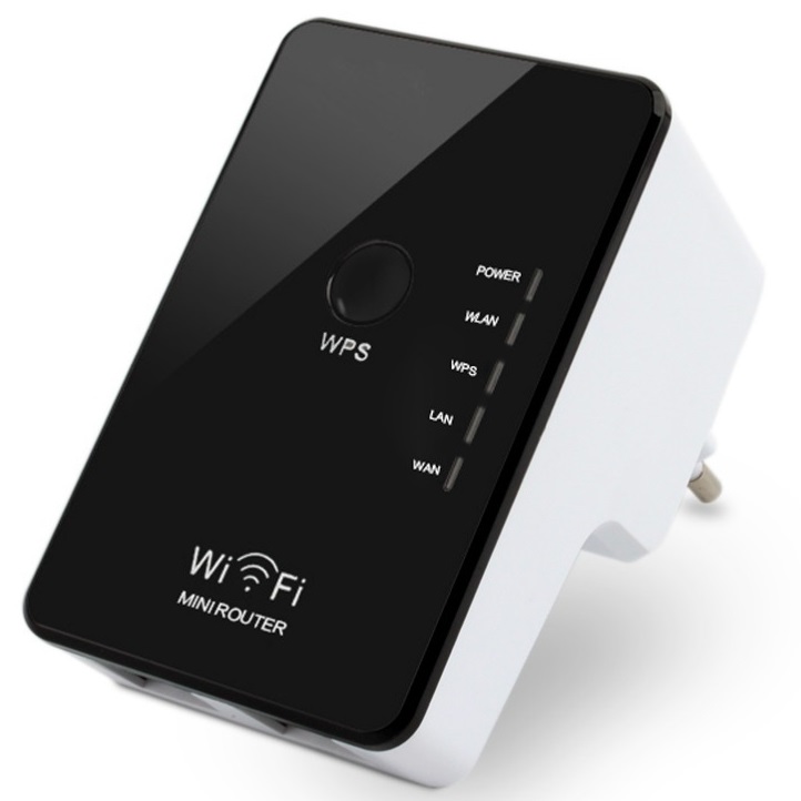 Kextech Wireless N WiFi Router Repeater 2 LAN Port 300 Mbps