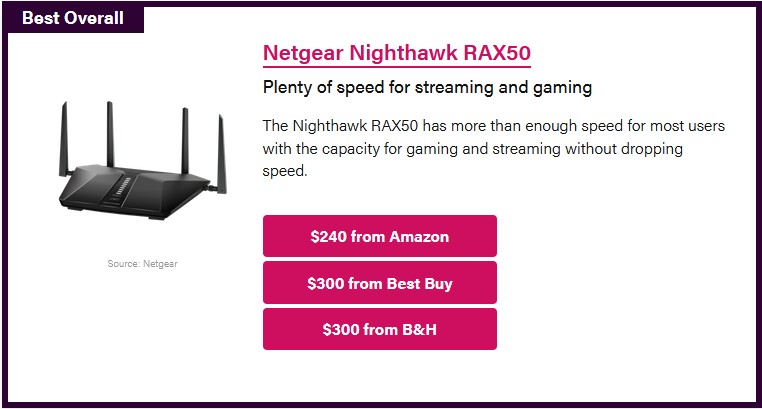 Netgear Nighthawk RAX50-2