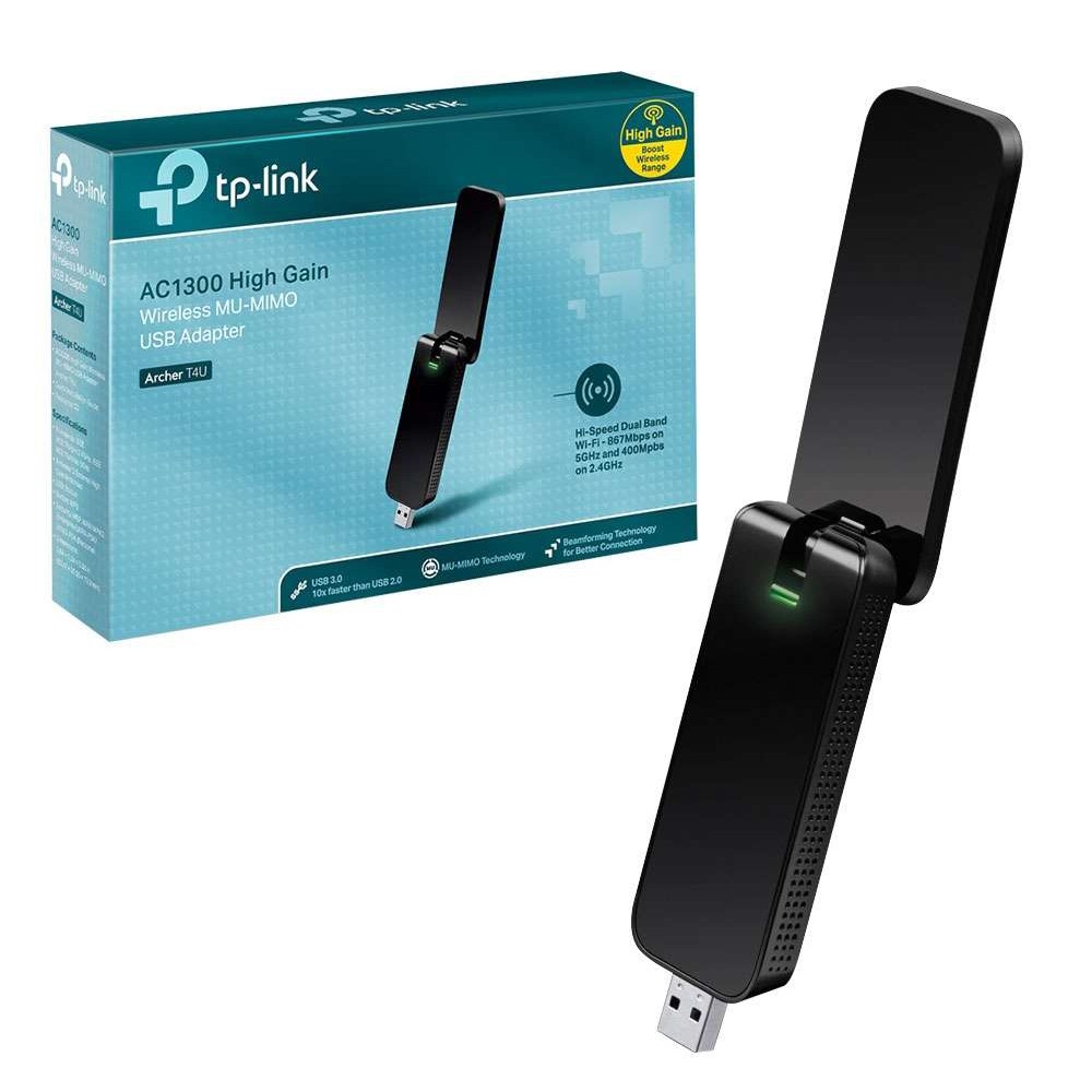 TP-Link AC1300 Wireless Dual Band USB Adapter Archer T4U